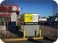Cash Casa, Monument Sign
