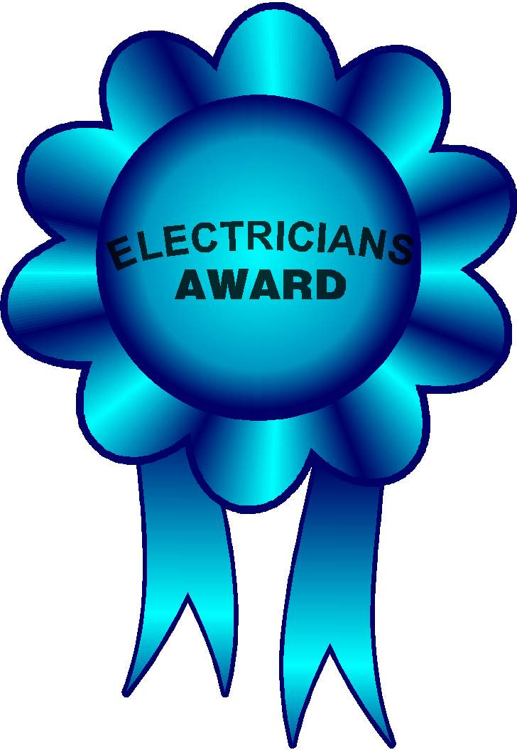 Electricians Award Ribbon