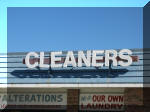 Uneven lettering.