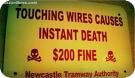 Electrocution sign.