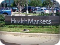 Health Markets Monument Sign
