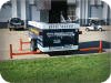 12' wide outriggers deployed