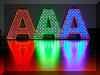 Multi-color LetterLites Channel Letters
