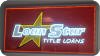 Solarbright lighted first-surface sign cabinet.