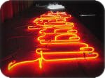 SINGLE-STROKE NEON, LIGHTED