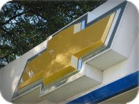 Formed Chevrolet channel letters