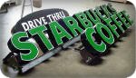 CHANNEL LETTERS ON RACEWAY