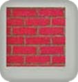 red brick grey grout