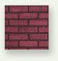 dark red brick dark grout