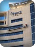 Baylor Hospital Installation with Swing-stage