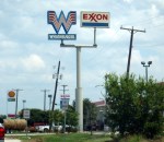 Whataburger pole sign in Cleburne by Signs Manufacturing of Dallas TX