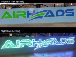 Airheads PinLights Sign