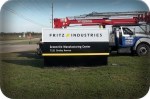 Fritz Industries Monument Sign by Signs Manufacturing of Dallas TX