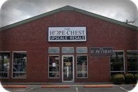 Hope Chest Wall Sign Cabinet Texas