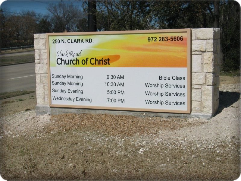 Monument Sign