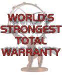 World's Strongest Total Warranty